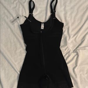 Vanity Fair Black Shapewear Bodysuit